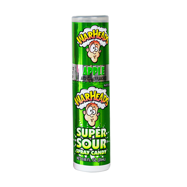 WARHEADS SPRAY CANDY SUPER SOUR APPLE The Candyland