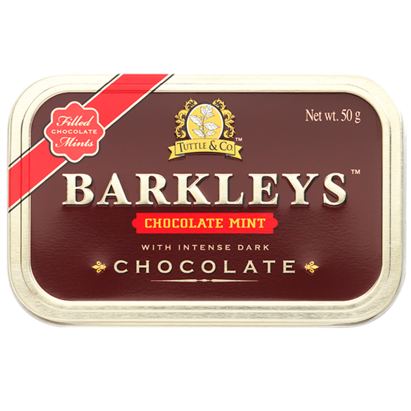 Mentas Barkleys Chocolate The Candyland